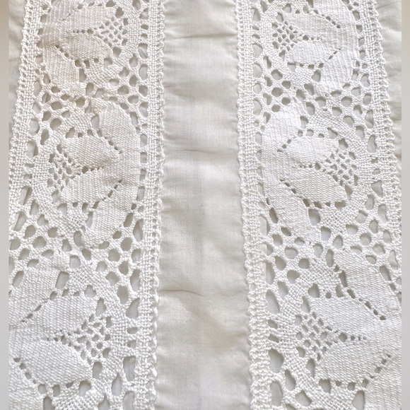 Girls White Top and Navy/White Shorts Set Size 4T - Picture 5 of 7